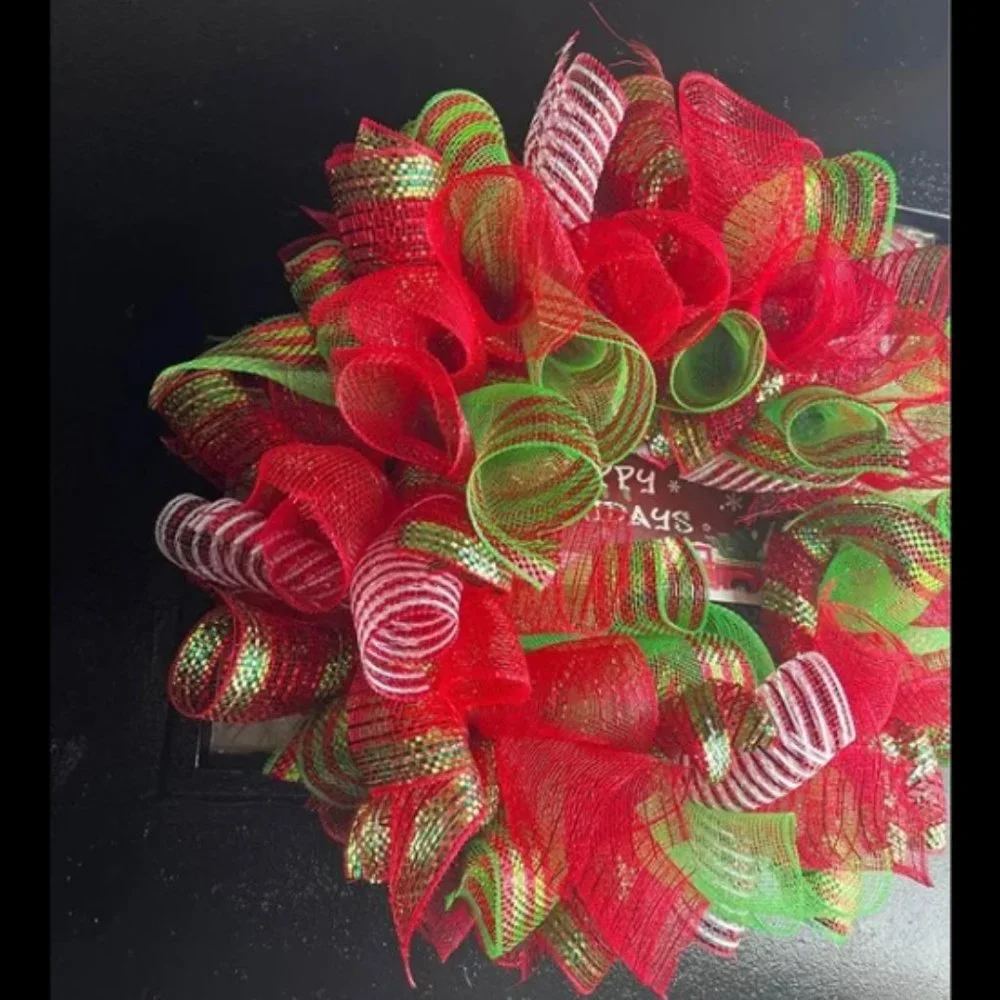 Handmade Christmas or Holiday Wreath!